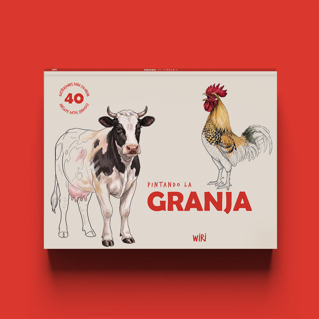 Block para Pintar | ANIMALES DE LA GRANJA