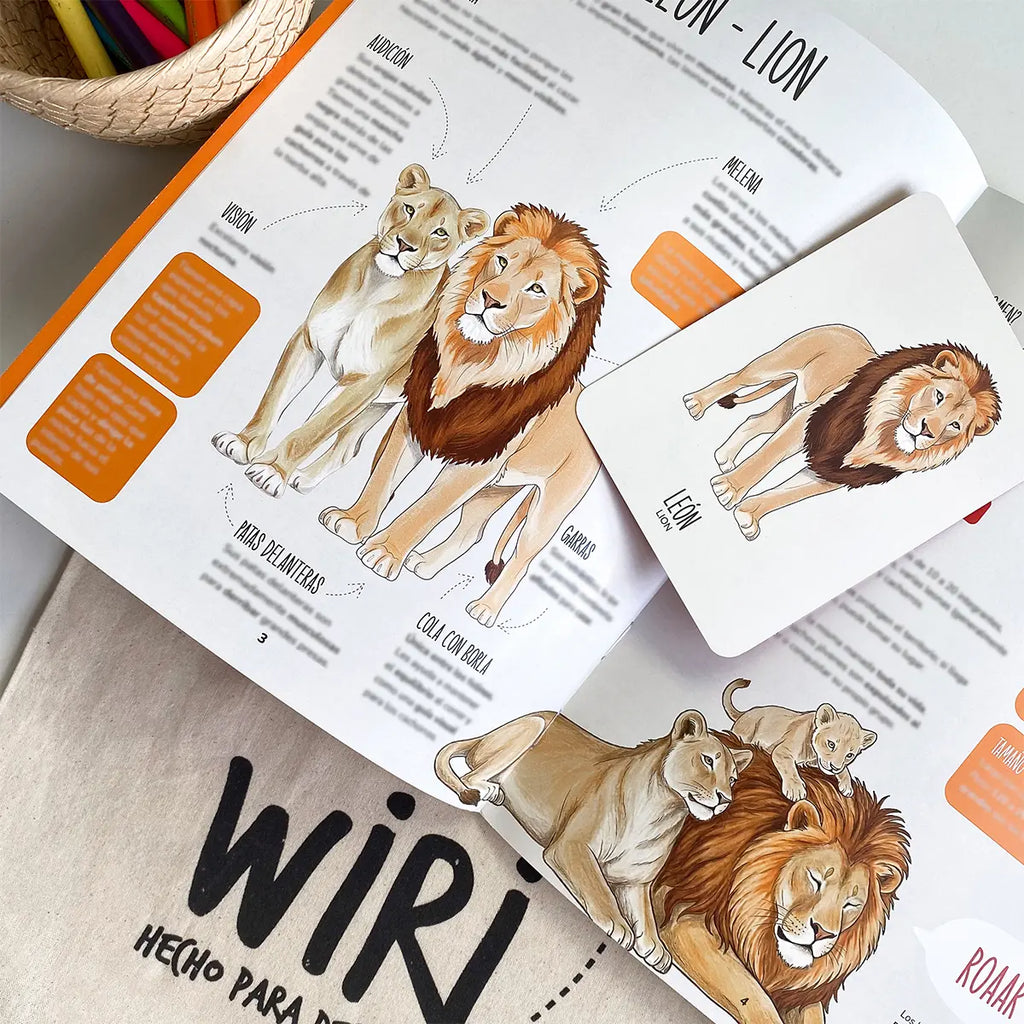 Pack Iniciación | ANIMALES DE LA SABANA (2 productos)