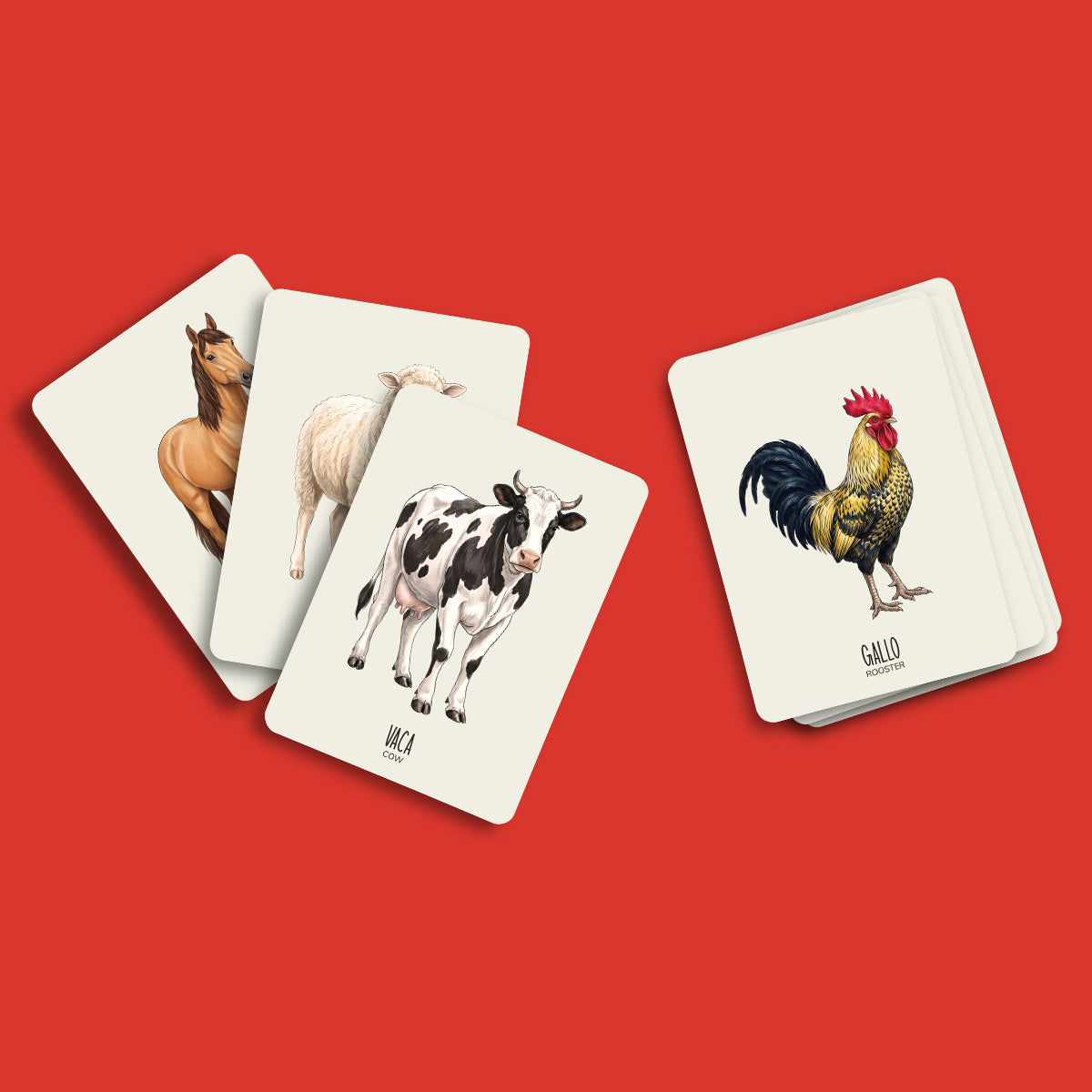 Wiri Cards | ANIMALES DE LA GRANJA