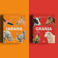 PACK DOBLE DESCUBRIMIENTO WIRIPEDIAS DE ANIMALES DE LA SABANA Y LA GRANJA